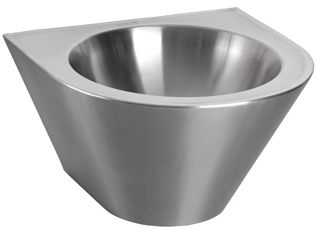 DE MELKER RVS WASTAFEL MET SIFONKAP